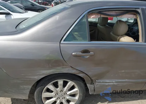 2007 Honda Accord 3.0 Ex из США, поврежденный, VIN 1HGCM66577A027211